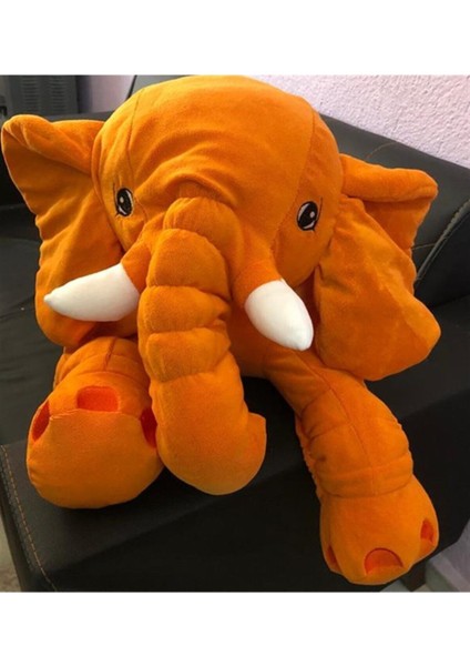 80 cm Uyku Arkadaşım Fil Peluş - Dev Fil 1 Adet