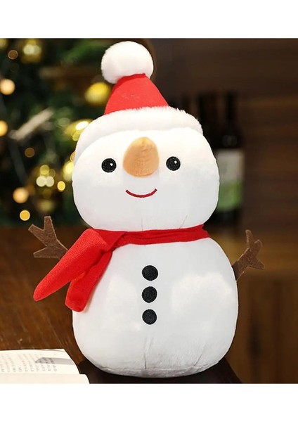 Peluş Kardan Adam 30 cm ( Yıkanabilir ) 1 Adet