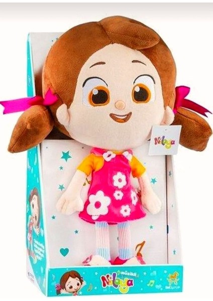 Niloya Kalpli Müzikli Sesli Peluş Bez Bebek 35 Cm. 1 Adet fiyatları
