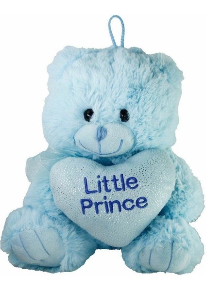 PABA501532-25 Peluş Kalpli Ayı 25 cm -Vardem 1 Adet