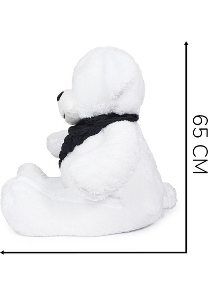 Peluş Ayıcık 65 cm Fularlı – Yumuşak ve Yeni Tasarım 1 Adet fırsatları