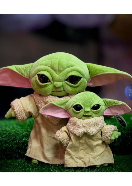 Peluş Baby Yoda 35 cm Baby Yoda Oyuncak 1 Adet