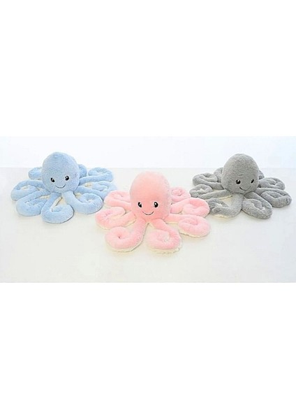 Peluş Ahtapot Uyku ve Oyun Arkadaşı Mavi 1 Adet