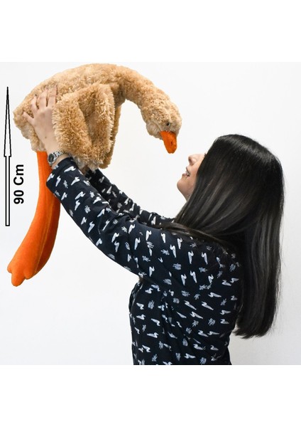 Peluş Kaz Yastık Uyku Arkadaşı - Şeker Gibi Yumuşak ve Konforlu 1 Adet