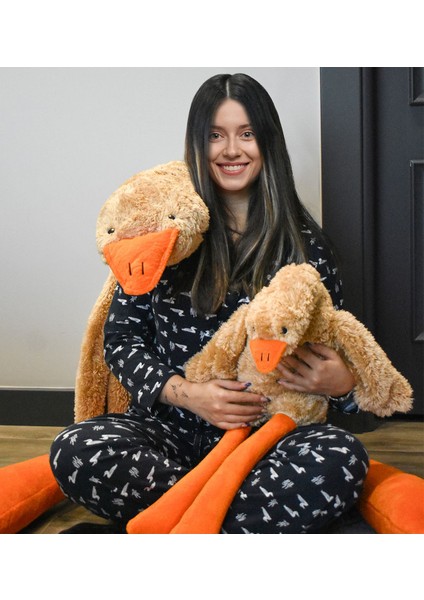 Peluş Kaz Yastık Uyku Arkadaşı - Şeker Gibi Yumuşak ve Konforlu 1 Adet