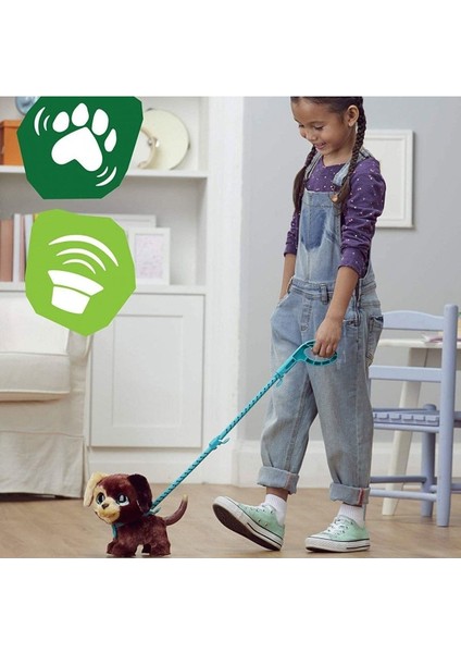 Fur Real Yürüyen Dostlarım Kahverengi Köpek E3504 1 Adet