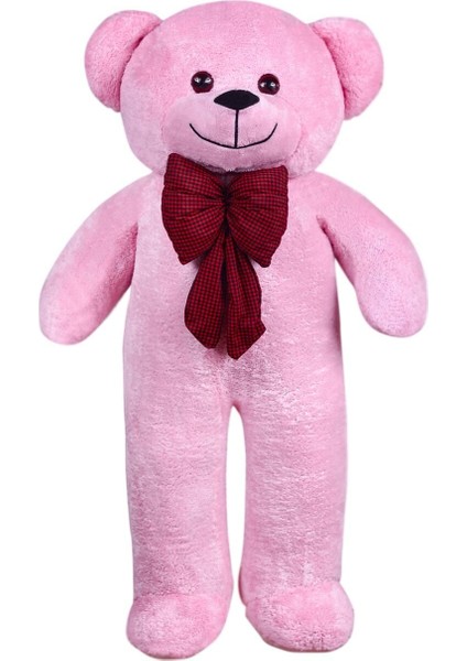 100-120 cm Papyonlu Sevimli Peluş Şaşkın Ayı - Sevgiliye Özel Hediye 1 Adet modelleri
