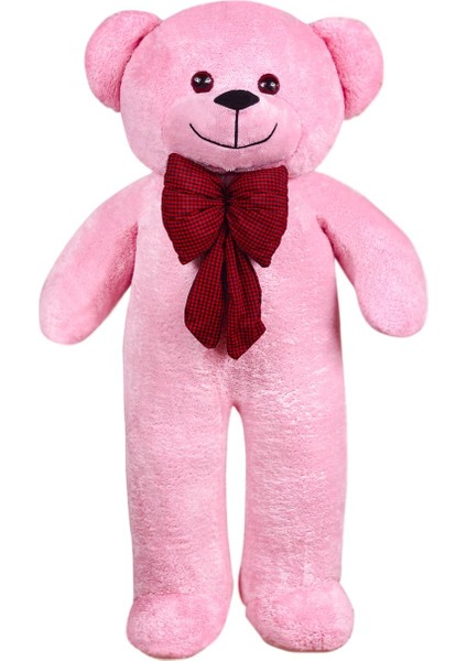 Büyük Boy Peluş Ayı - 120 cm, Yumuşak ve Papyonlu 1 Adet