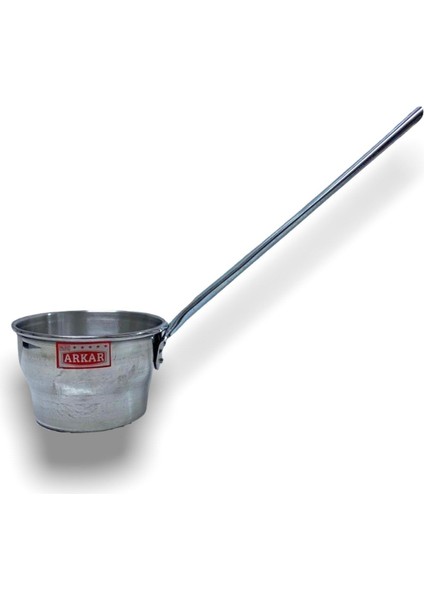 Luxury Alümünyum Kepçe Kulplu Kevgir, Süzgeç 18 cm 9 No 1 Adet