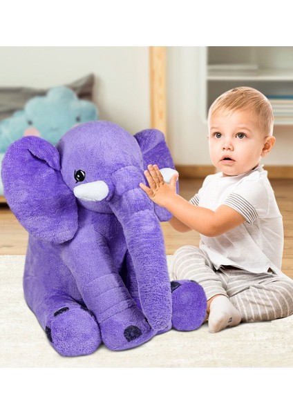 Uyku Arkadaşım Fil Peluş Fil 80CM (%100 Yerli) 1 Adet