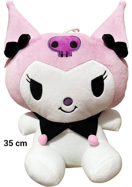Kuromi Peluş Oyuncak 35 cm Pembe 1 Adet