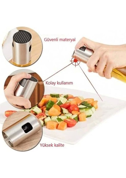 Luxury Çok Amaçlı Spreyli Sızdırmaz Cam Şişe Yağdanlık Limon Sirke Sos Püskürtücü Dağıtıcı Sprey 1 Adet modelleri