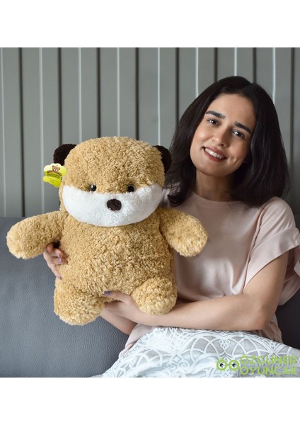 Sevimli Puk Köpek Peluş Ayıcık – Yumuşacık ve Tatlı Hediye 1 Adet