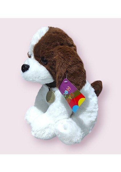 Peluş Oyuncak Havlayan Sesli Sevimli Köpek 30 Cm. 1 Adet