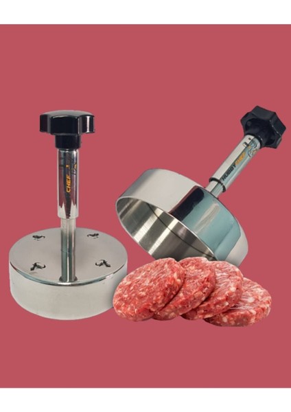 Luxury Hamburger Köftesi Kalıbı 12 cm 1 Adet