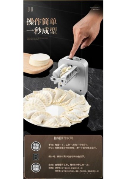 Luxury Tam Otomatik Hamur Ravioli Makinesi 1 Adet