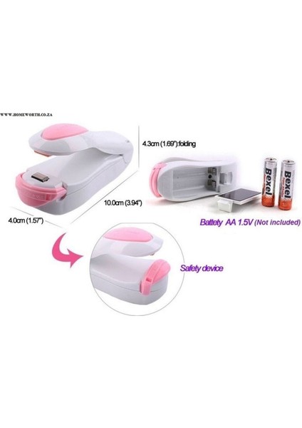 Luxury Korea Type Mini Sealing - Yeni Model Poşet Kapatıcı 1 Adet