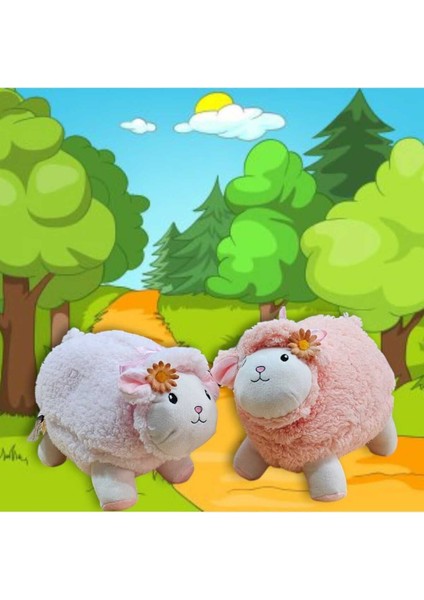Toyzz 30 cm Sevimli Beyaz Kuzu Peluş Oyuncak & Uyku Arkadaşı & Hediyelik Kuzucuk 1 Adet indirimleri
