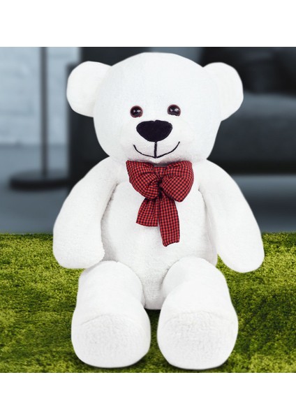 Peluş Papyonlu Yumuşak Sevimli Arkadaş - 90 cm Ayı 1 Adet modelleri