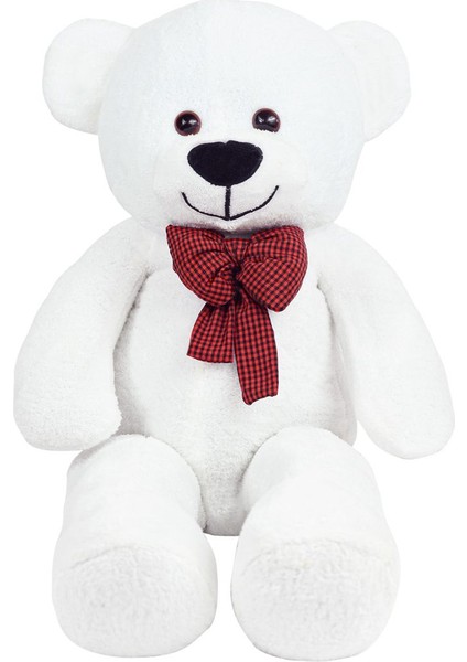 Peluş Papyonlu Yumuşak Sevimli Arkadaş - 90 cm Ayı 1 Adet indirimleri