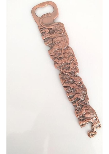 Luxury Hdmarketim Metal Fil Açacak Bakır Renk 15 cm 1 Adet