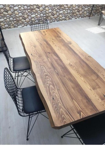 Luxury Ahşap Lüx Kütük Masa 1 Adet