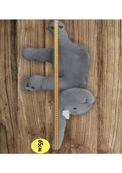 Yumuşacık Uyku Arkadaşı Gri Fil Peluş Hayvan 1 Adet modelleri