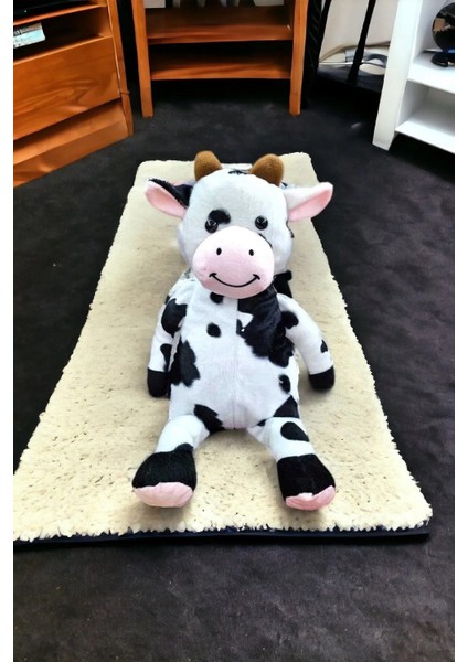 Sevimli Inek 50 cm Peluş Uyku Arkadaşı ve Oyuncak Hediyelik 1 Adet