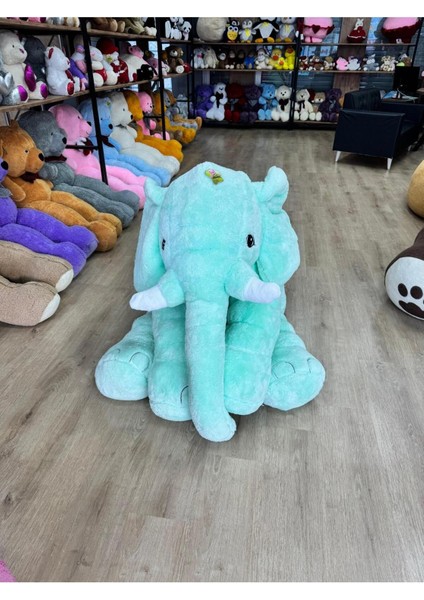 Peluş 150 cm Fil Oyuncak - Dev Boyut, Sevimli ve Renkli Tasarım 1 Adet