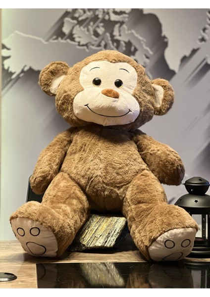 Yaramaz Maymun Peluş (Sütlü Kahverengi) 65CM 1 Adet