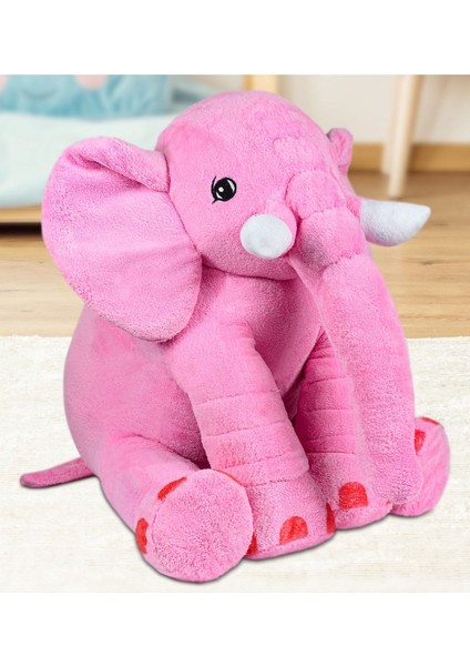 Uyku Arkadaşım Fil Peluş Fil 80CM (%100 Yerli) 1 Adet
