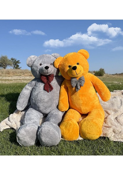 Dev Büyük Peluş Ayıcık 170 cm Hediyelik Ayı (%100 Yerli) Beyaz 1 Adet