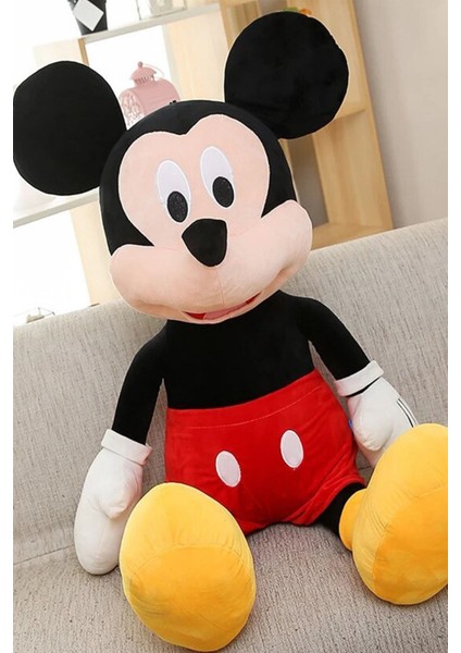 Mickey Mouse Kırmızı Peluş Oyuncak 50 cm 1 Adet