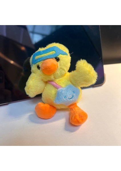 Sevimli Çantalı Ördek Peluş Anahtarlık 1 Adet fiyatları