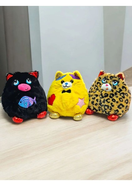 Missfittens Peluş Oyuncak Kedi Yüksek Kalite Yumuşacık Surpriz Misfittens Kedileri 1 Adet