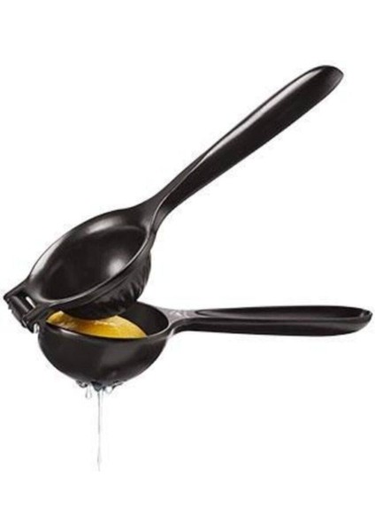 Luxury Döküm Lüx Limon Sıkacağı , Fındık ve Ceviz Kıracağı 3'lü Set Siyah 1 Adet
