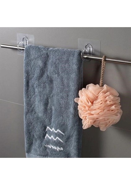 Luxury Süper Yapışkanlı Çok Amaçlı Cember Askı 2 Adet 1 Adet