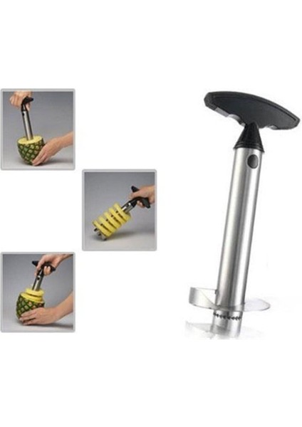 Luxury Ananas Dilimleyici Çelik Ananas Dilimleme Aleti 1 Adet