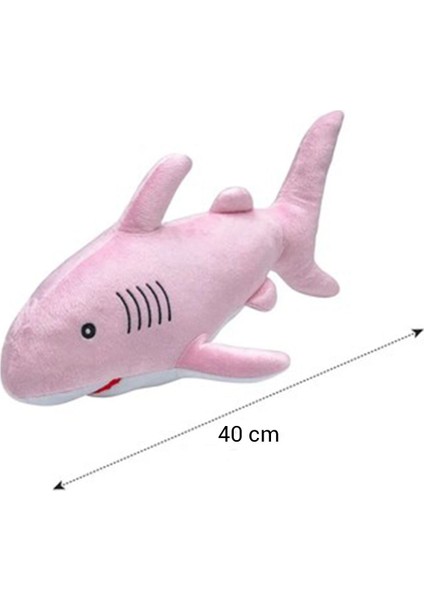 Uyku Arkadaşım Soft Köpek Balığı Pembe - 40 Cm. 1 Adet