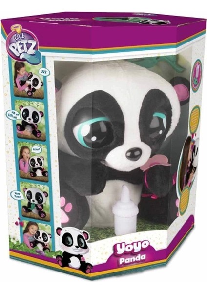 9519 Yoyo Panda Interaktif Peluş -Sunman 1 Adet