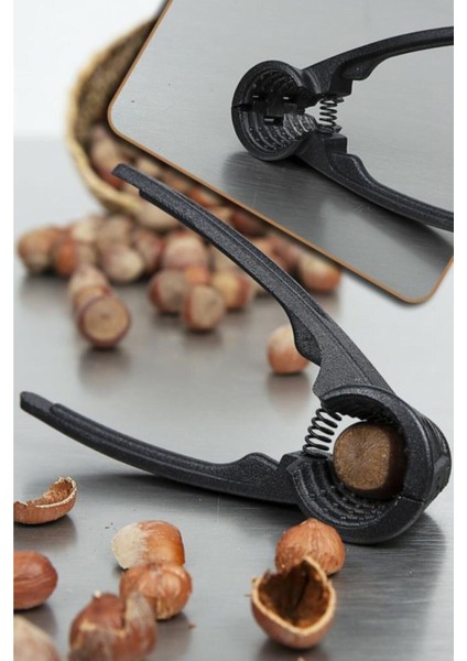 Luxury Gerçek Döküm Narenciye Limon Sıkacağı + Sarımsak Ezici + Ceviz Kıracağı + Fındık Kıracağı 4'lü Set 1 Adet