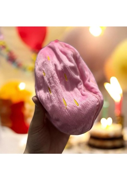 Pembe Çilek Tavşan 25 Cm- Peluş Oyuncak- Hem Çilek Hemde Tavşan 1 Adet