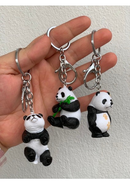 Sevimli Pandalı Anahtarlık 1 Adet