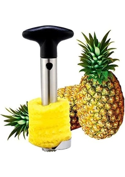 Luxury Kolay Ananas Dilimleyici Paslanmaz Çelik Meyve Soyucu 1 Adet