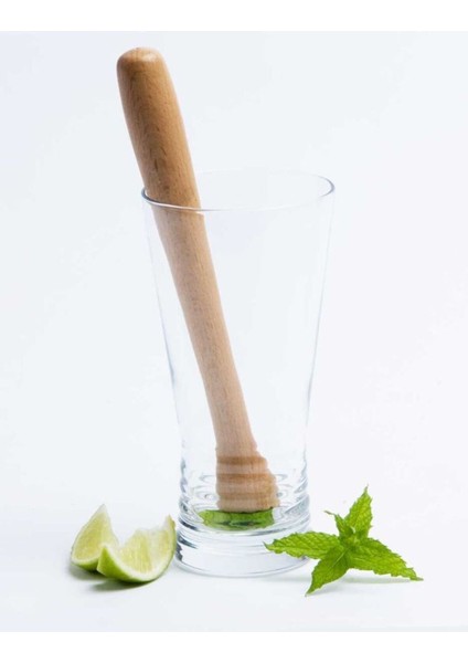 Luxury Mojito Tokmağı Ahşap Bar Tokmağı Kokteyl Tokmağı Tokmak Bar Tipi Mojito Kokteyl Şeker Ezme 1 Adet