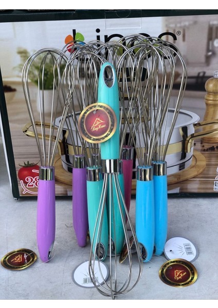 Luxury 30 cm Plastik Saplı Askılı Metal Çırpıcı 1 Adet fırsatları