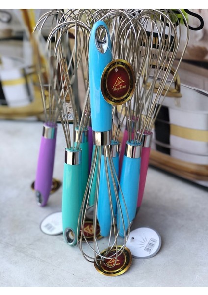 Luxury 30 cm Plastik Saplı Askılı Metal Çırpıcı 1 Adet indirimleri