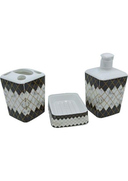 Luxury Desenli Lavabo Seti Kod:90 1 Adet