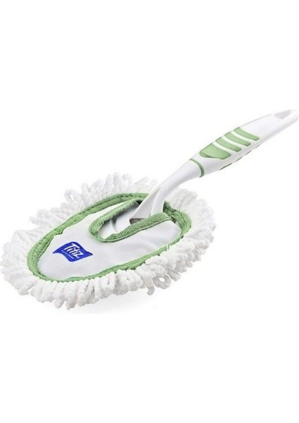Luxury Mikrofiber Duster Toz Leke Kir Alıcı Temizleyici Tutacaklı Temizlik Bezi Aparatı Malzemesi 1 Adet