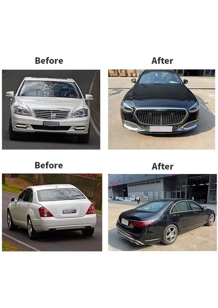 Mercedes W221 To W223 Maybach Dönüşüm Body Kit Seti Full Facelift fiyatları